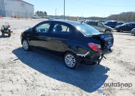 2021 Mitsubishi Mirage G4 Carbonite Edition/Es/Le z USA, uszkodzony, nr VIN ML32FUFJ7MHF07215